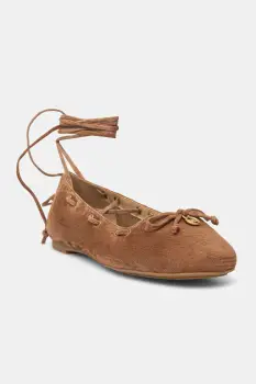 MICHAEL Michael Kors balerini din piele intoarsa Shae Flex Ballet imagine