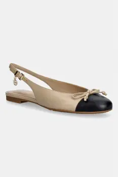MICHAEL Michael Kors balerini din piele Piper Sling Ballet imagine