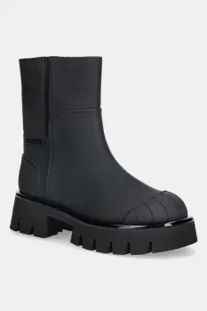 MICHAEL Michael Kors botine Sydra culoarea negru, cu platforma, 40F5SYFE5L.001 imagine