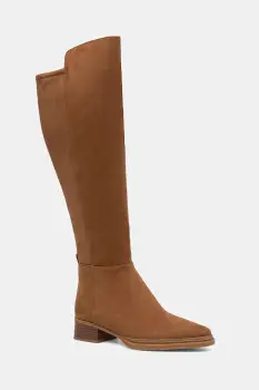 MICHAEL Michael Kors cizme Lex culoarea maro, cu toc drept, 40F5LXMB5S.230 imagine