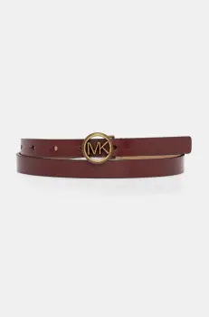 MICHAEL Michael Kors curea femei, culoarea bordo, 559142 imagine