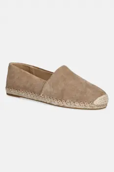 MICHAEL Michael Kors espadrile din piele intoarsa Kenzie Espadrille imagine