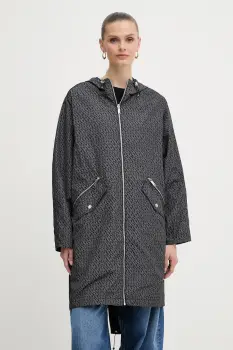 MICHAEL Michael Kors geaca culoarea gri, de tranzitie, oversize, MT520INJN3 imagine