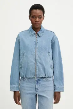 MICHAEL Michael Kors geaca jeans de tranzitie, MR610D3FAU imagine