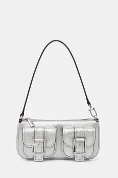 MICHAEL Michael Kors geanta culoarea argintiu, 32S5SZCU1M imagine