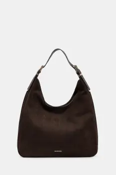 MICHAEL Michael Kors geanta de mana din piele NOLITA culoare maro 30F4GY5H3T imagine