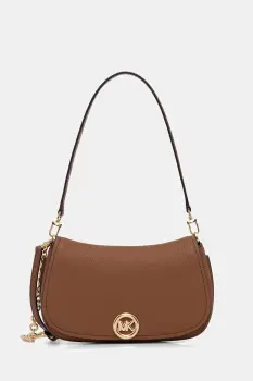 MICHAEL Michael Kors geanta de piele culoarea maro, 30R6GY5S2L imagine