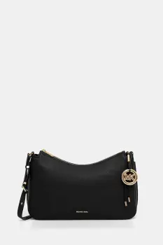 MICHAEL Michael Kors geanta de piele culoarea negru, 30F5GY5M6L imagine