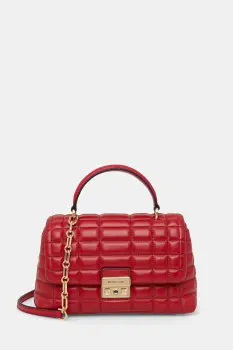 MICHAEL Michael Kors geanta de piele culoarea rosu, 30F5G2RS2L imagine