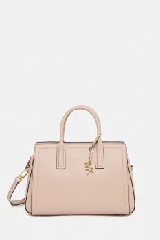 MICHAEL Michael Kors geanta de piele LAILA culoarea bej, 30R5G9IS6L imagine