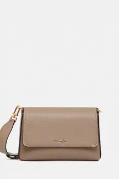 MICHAEL Michael Kors geanta de piele NESSA culoarea bej, 30T5G8ZM1L imagine