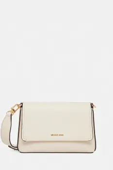 MICHAEL Michael Kors geanta de piele NESSA culoarea bej, 30T5G8ZM1L imagine
