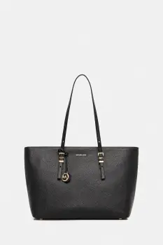 MICHAEL Michael Kors geanta de piele QUINN culoarea negru, 30T5GQNT9L imagine