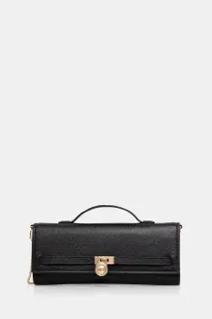 MICHAEL Michael Kors geanta piele culoarea negru, 30F5GHMC8L imagine