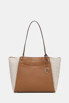 MICHAEL Michael Kors geanta shopper pentru femei cu imitatie de piele May imagine