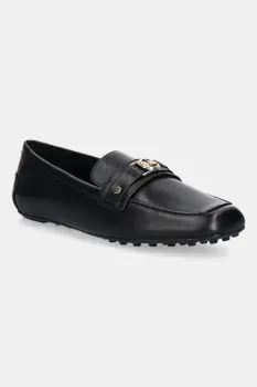 MICHAEL Michael Kors mocasini de piele Mandy culoarea negru, cu toc plat, 40T5MAFR1L.001 imagine