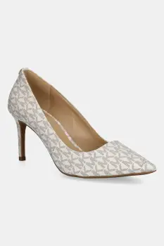 MICHAEL Michael Kors pantofi cu toc Alina culoarea bej, 40F2HNMP1B.150 imagine