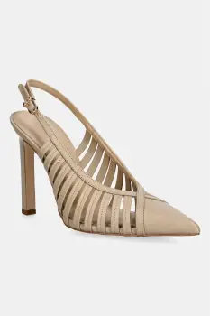 MICHAEL Michael Kors pantofi cu toc stiletto din piele Adriana High Pump imagine