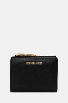 MICHAEL Michael Kors portofel de piele femei, culoarea negru, 32S4G8ED7L imagine