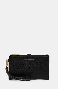 MICHAEL Michael Kors portofel de piele femei, culoarea negru, 32T7GAFW4L imagine