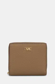 MICHAEL Michael Kors portofel de piele femei, culoarea verde, 32S5G8ED1L imagine