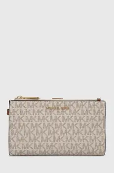 MICHAEL Michael Kors portofel femei, culoarea bej imagine