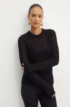 MICHAEL Michael Kors pulover de lana femei, culoarea negru, light, MT460YCF2G imagine