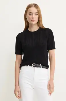 MICHAEL Michael Kors pulover de lana femei, culoarea negru, MF4612JF2G imagine