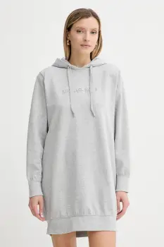 MICHAEL Michael Kors rochie culoarea gri, mini, drept, MT583225MF imagine