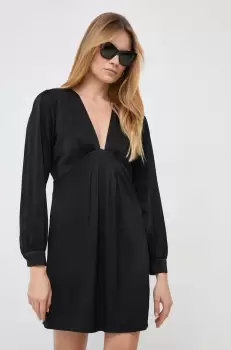 MICHAEL Michael Kors rochie culoarea negru, mini, mulata imagine