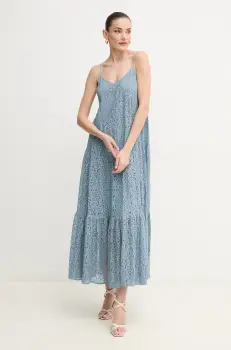 MICHAEL Michael Kors rochie maxi, evazati, MS582IDH68 imagine