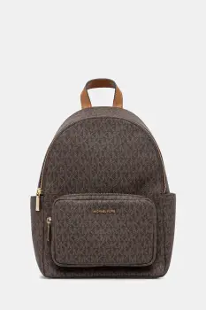 MICHAEL Michael Kors rucsac TANNER culoarea maro, mic, cu imprimeu, 30T5GTNB2B imagine