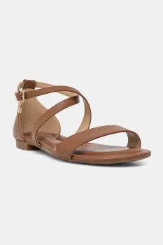 MICHAEL Michael Kors sandale cu toc plat pentru femei, din piele Alexa Flex Flat Sandal imagine