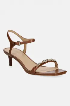 MICHAEL Michael Kors sandale de piele Dina Kitten Sandal imagine