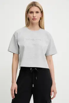 MICHAEL Michael Kors tricou culoarea gri, MT551T65MF imagine