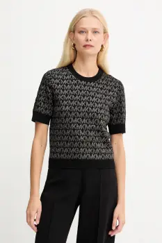 MICHAEL Michael Kors tricou culoarea negru, MF561EKK0K imagine