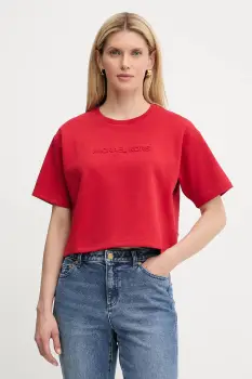 MICHAEL Michael Kors tricou culoarea rosu, MT551T65MF imagine