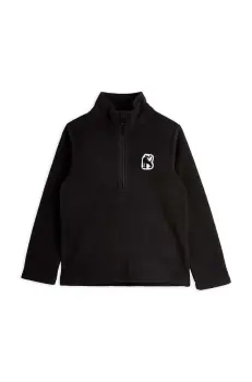 Mini Rodini bluza copii culoarea negru, neted, 1100012199 imagine