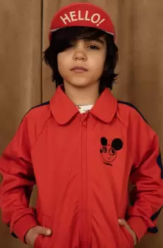 Mini Rodini bluza copii culoarea rosu, cu imprimeu imagine