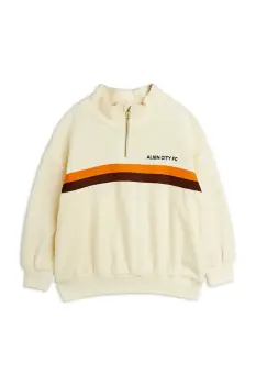 Mini Rodini hanorac pentru copii, din bumbac Alien City FC imagine