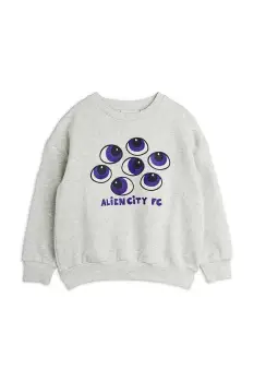 Mini Rodini hanorac pentru copii, din bumbac Eyes imagine