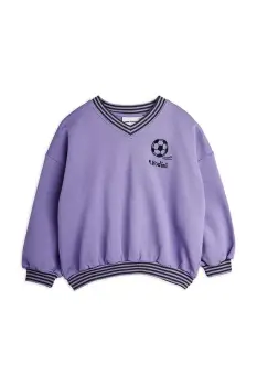 Mini Rodini hanorac pentru copii, din bumbac Football imagine