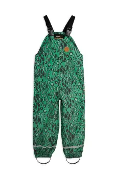 Mini Rodini pantaloni copii culoarea verde imagine
