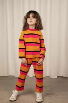 Mini Rodini pantaloni de bumbac pentru copii modelator imagine