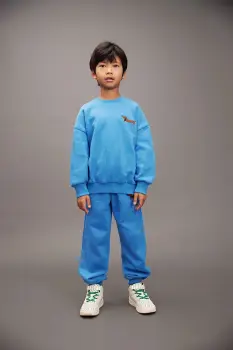 Mini Rodini pantaloni de trening din bumbac pentru copii Dog uni, 11000312 imagine