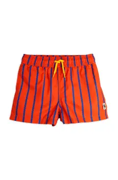Mini Rodini pantaloni scurti de baie copii culoarea portocaliu, 2528011242 imagine