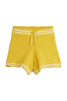 Mini Rodini pantaloni scurti din bumbac pentru copii Cable imagine