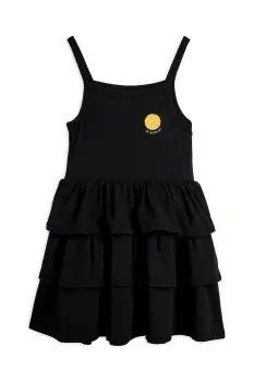 Mini Rodini rochie cu bumbac Planet imagine