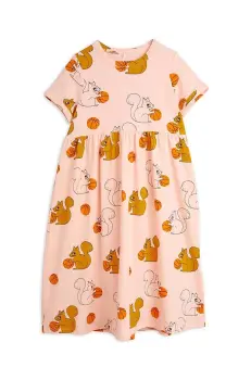 Mini Rodini rochie fete culoarea roz, mini, evazati imagine