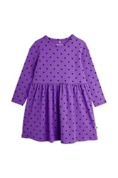 Mini Rodini rochie fete culoarea violet, mini, evazati, 2475011145 imagine